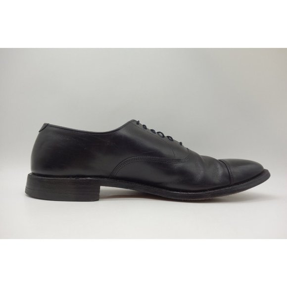 Allen Edmonds Park Avenue Black Leather Cap Toe Lace Up Oxfords Shoes Mens 13 AA main image 4